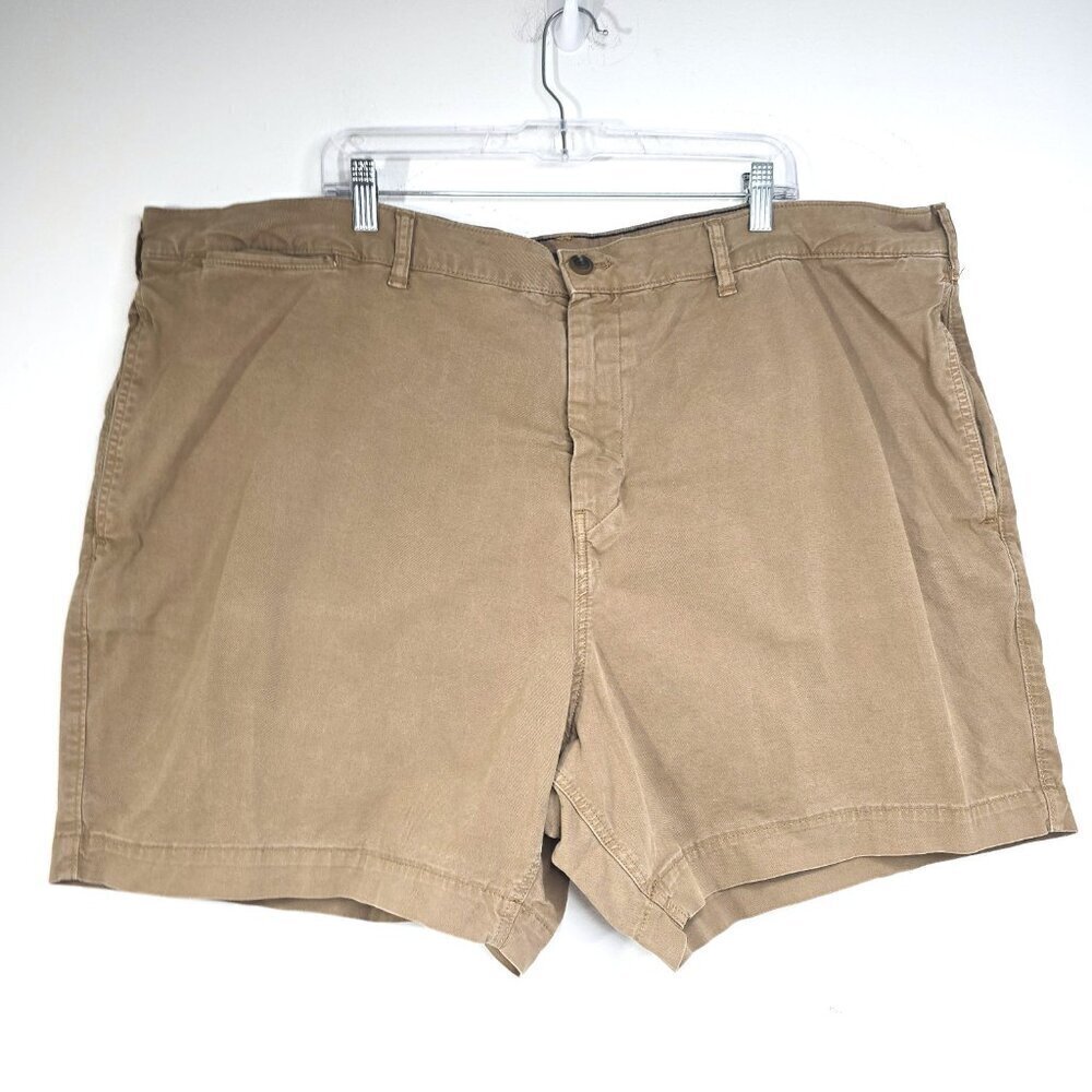 American Eagle Next Level Stretch Size 48 Flat Front Khaki Shorts
